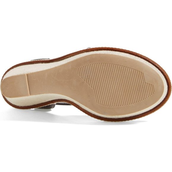 NWOT Steve Madden Bevrlie Snake Print Wedges 8 - Picture 5 of 8